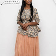 Makoti peplum & Tulle set