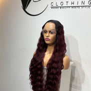 Amalfi wave (Burgundy)