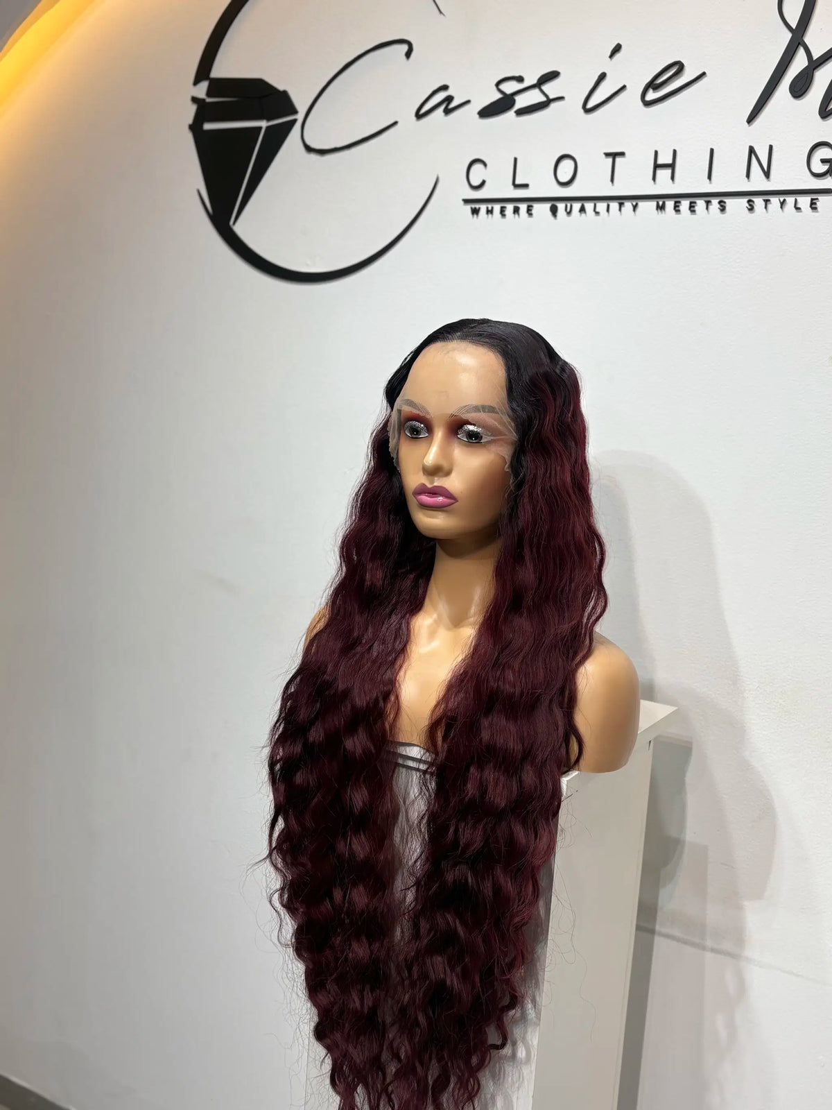 Amalfi wave (Burgundy)