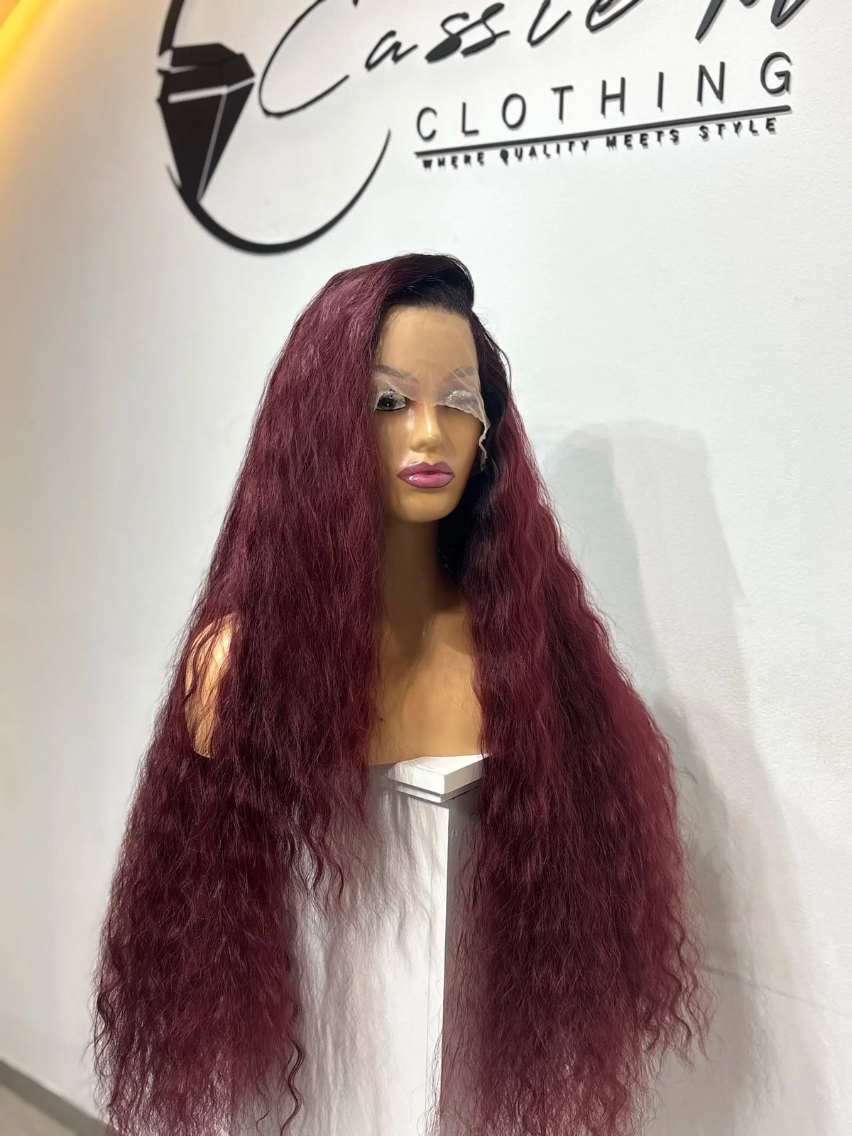 Amalfi wave (Burgundy)