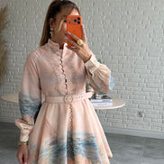 Riveria blush dress