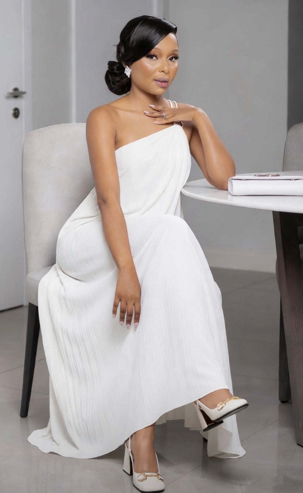 Aura Linen maxi