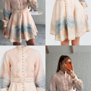 Riveria blush dress