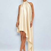 Asymmetrical sienna dress