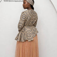 Makoti peplum & Tulle set