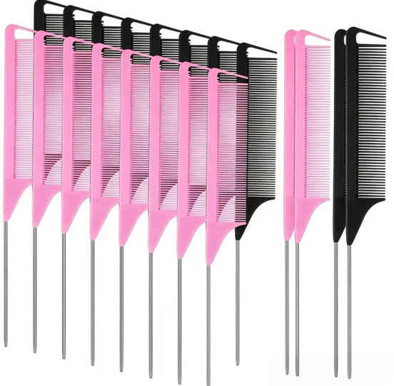 Rat tail comb