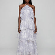 Azure Layered Luxe dress