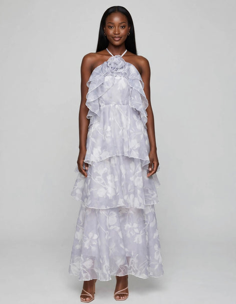 Azure Layered Luxe dress