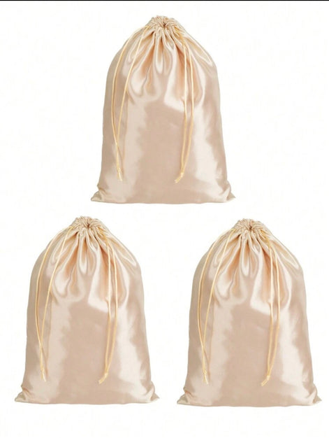 Satin wig bag