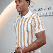 Classic stripped polo