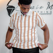 Classic stripped polo