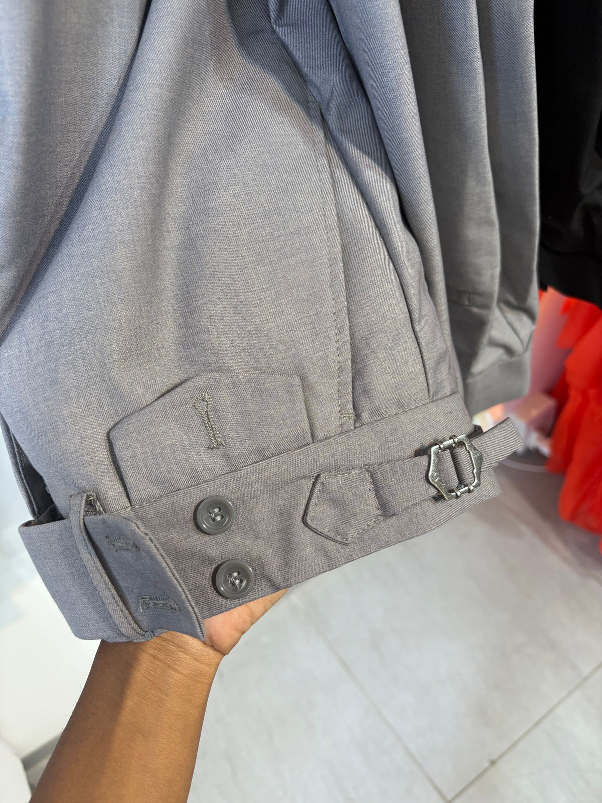 Bespoke male formal pants