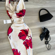 Blossom slip maxi
