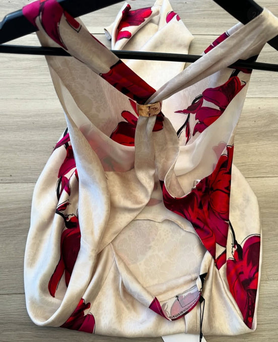 Blossom slip maxi