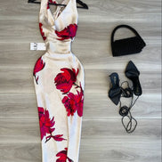 Blossom slip maxi