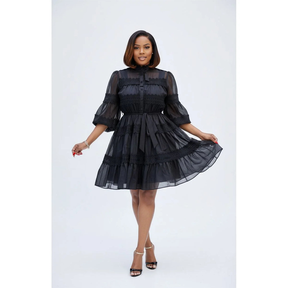 Muse lace dress