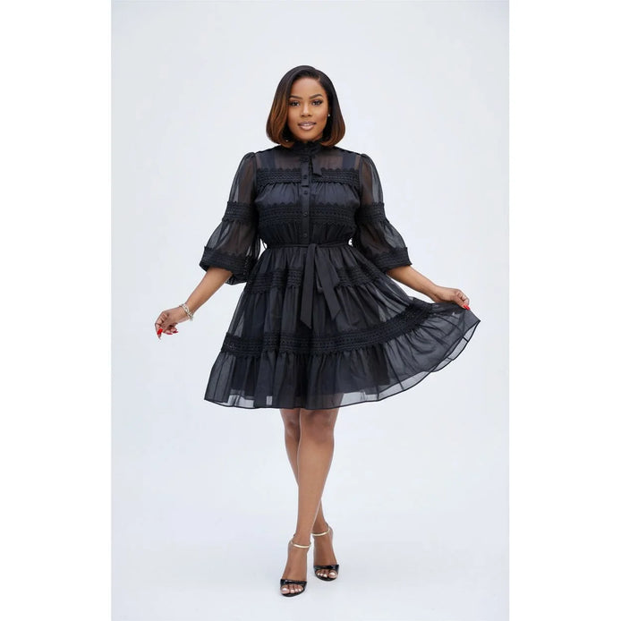 Muse lace dress