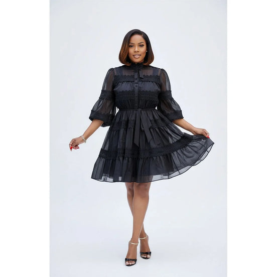 Muse lace dress